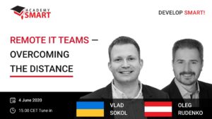 vlad sokol and oleg rudenko about working with the remote development team of academy smart
