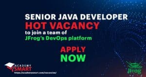senior java developer vacancy ad