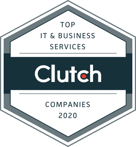 badge top it & business services companies 2020 for academy smart from clutch.co
