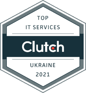 badge top it services in ukraine 2021 for academy smart from clutch.co