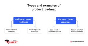 main types of software product roadmaps