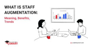 an employee of an it outstaffing company explains the benefits and price of the staff augmentation service