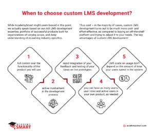 custom lms development choice