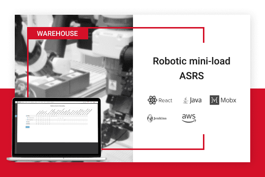 robotic mini-load ASRS case of Academy Smart