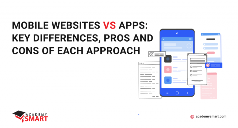 Mobile websites vs Apps: key differences, pros and cons of each approach