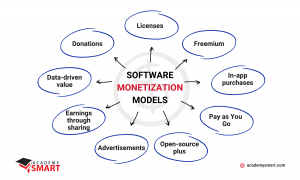 main software monetization models