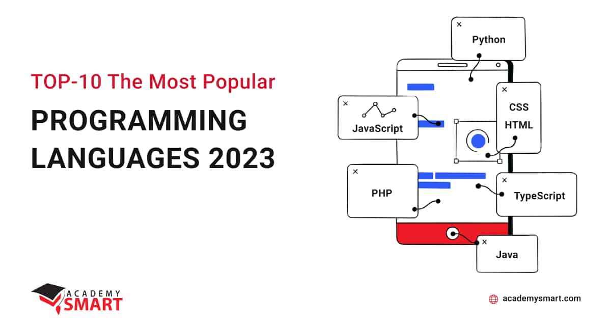 TOP10 The Most Popular Programming Languages 2023 Academy SMART