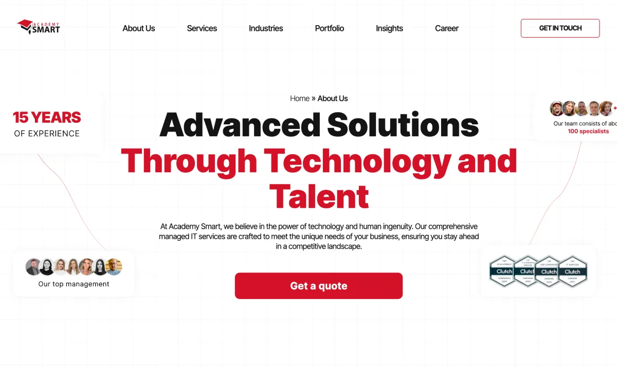 About Us - Academy SMART