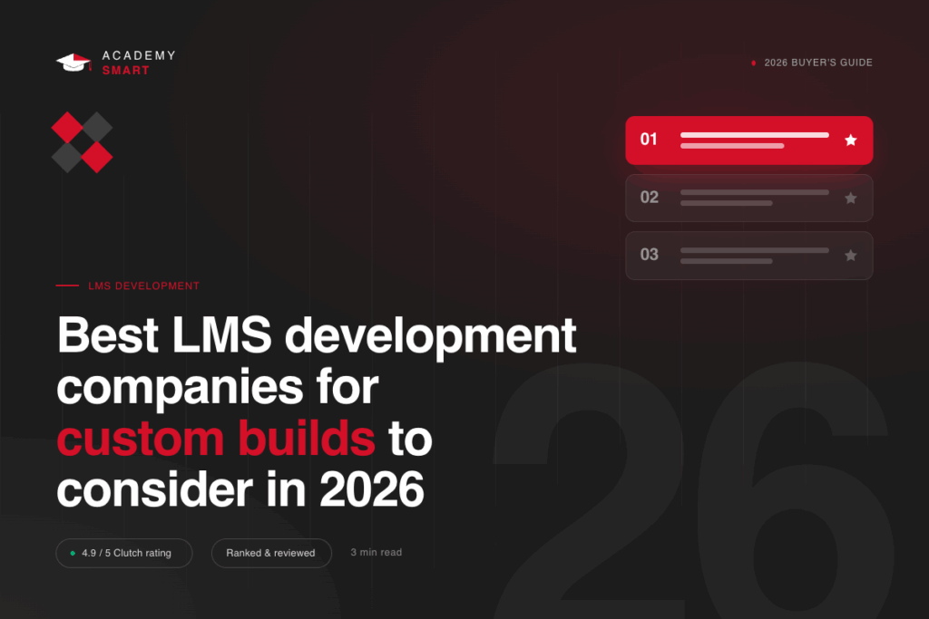 Best LMS Development Companies for Custom Builds to Consider in 2026