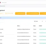 Academy Smart LMS user management with CSV import, bulk course and learning path assignment, role and group filters